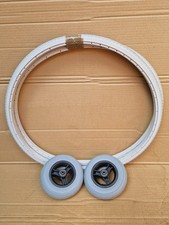Rollstuhl Set - 2 Stk Reifen 24x1-20 / 25-540 pannensicher + 2 Stk Räder 175x40