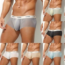 Herren Boxershorts transparent