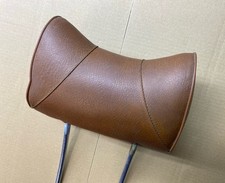 Mercedes W114 W115 W123 R107 W108 Kopfstütze Cognac Braun Kunstleder TOP