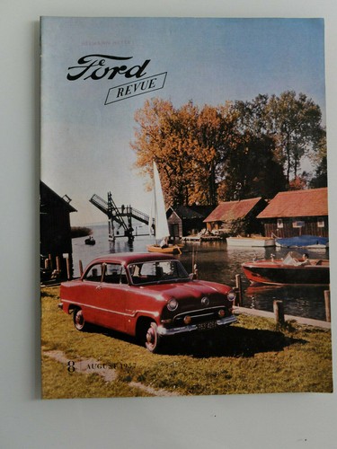 Ford revue august 1957 - nr.,