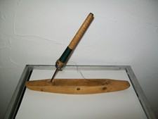 ✅ antike Spindel Spinnrad