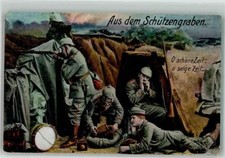 39914617 - Propaganda WK I Mundharmonika Kaffeemuehle Brot Trommel O, schoene