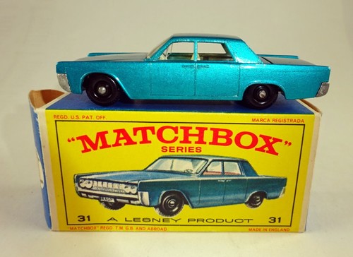 Matchbox 31c lincoln - rw,