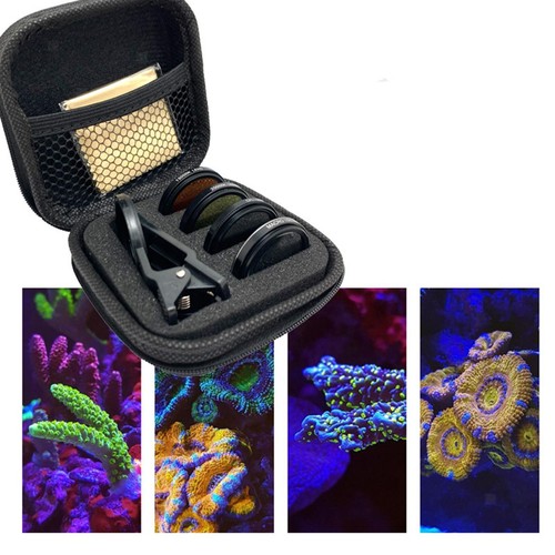 Coral lens filter kits view - coral,