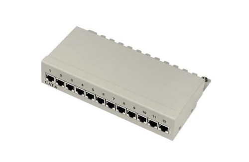 Cat6 patchpanel 12port rj45 - 12port,