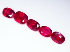 35,81 kt echter Rubin Mix Form