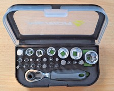 MERIDA MINI RATSCHE (KASTEN 23 Werkzeuge)  Inbus - Nuss - Torx - Schlitz - Kreuz