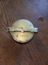 Antik Topfgewicht Messing 1/2