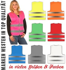 easyMesh® Sicherheitsweste Signalweste Warnweste in vielen Farben & Größen