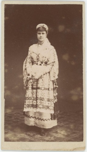 Cdv 1870 porträt einer - 1870,