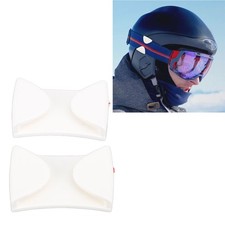 2pcs Ski Goggle Clips Skihelm