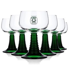 6x Franken Wein Glas Römer