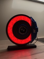 LED Tischlampe Bremsscheibe 3d