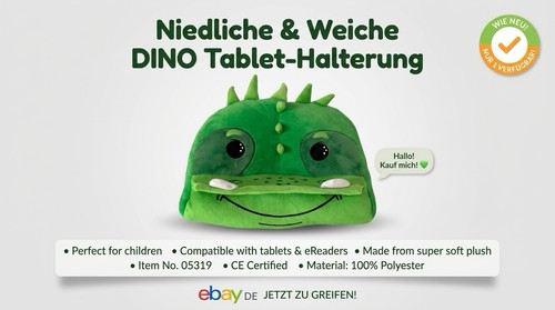 Tablet kissen dino dinosaurier - tablet,