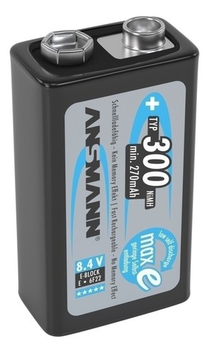 1er ansmann nimh - akku, batterie
