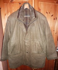 Winter-Lederjacke Herren noname grau Gr. 54