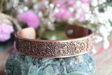 Magnet-Armband Armreif Lebensbaum Yggdrasil Kupferoptik Wikinger Armreif