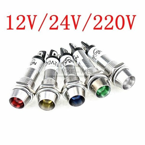 8mm led leuchtmelder - led,