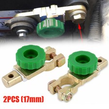 2x Trenner Unterbrecher Haupt Trenn Schalter Pol Klemme für Auto KFZ Batterie