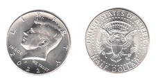 2022 P JFK Kennedy Half Dollar