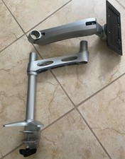 Ergotron Monitor Halterung Bildschirm Arm  Tischhalterung in Silber 3 Teile