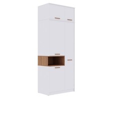Fünftüriger kleiderschrank - fünftüriger,