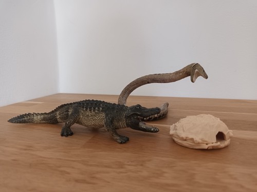 Schleich krokodil und schlange - schleich,