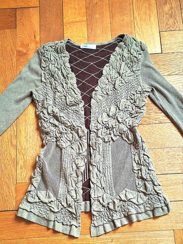 Meily intarsien strickjacke - intarsien-,