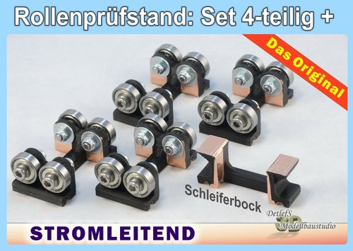 Rollenprüfstand für spur - spur, g
