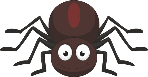 Aufkleber kleine spinne - aufkleber,