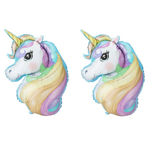 Folienballon einhorn 110cm - folienballon, 2