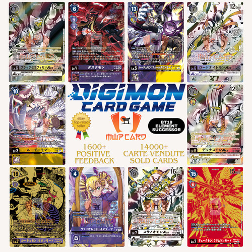 Digimon bt18 element successor - bt18,