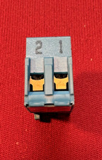 Buderus Vaillant Anschlussstecker - 2-polig - blau - Ecomatic Logamatic.