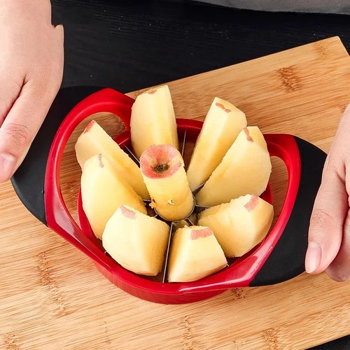 Stainless steel apple - slicer, &
