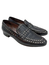 PERTINI Mokassins Damen Schuhe Gr. DE 41,5 schwarz extravaganter Stil