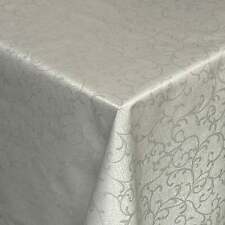 Wachstuch Tischdecke Damast geprägt 03038-11 Elegant floral eckig rund oval