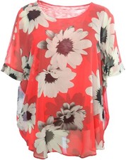 Italian Style rot grau Blumen