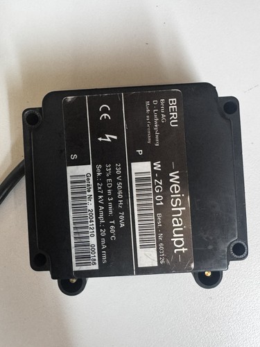Zündtrafo beru weishaupt zg - zündtrafo,