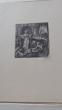 Filigrane Blatt Nr. 5, Alfred Kubin, signiert