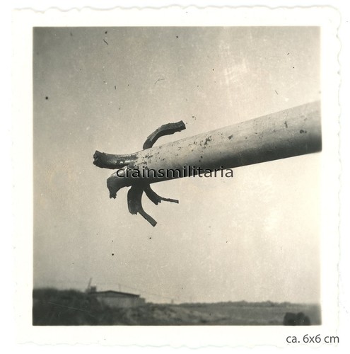 Orig foto zerstörte - zerstörte, 8,8