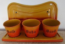 15❚ antike Emaillehalterung