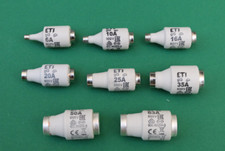 5x Sicherungen Sicherungseinsätze DIAZED DII  DIII Schmelzsicherung wählbar