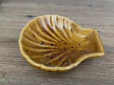 Gallo Provence Muschelschale Neptuno Schale Muschel Schälchen Keramik braun