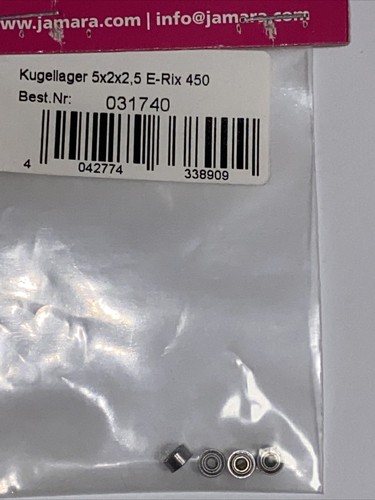 Kugellager 5x2x2 rix 450 - 5x2x2,5,