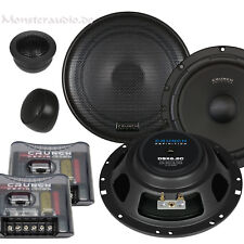 Crunch DSX6.2C 16,5cm Flach Lautsprecher Set 200 Watt nur 4,5cm PKW Auto Boxen