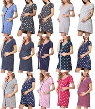 Damen Umstandsnachthemd Kurz