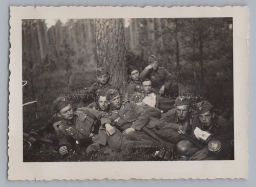 Wehrmachtsoldaten wald bei - wald,