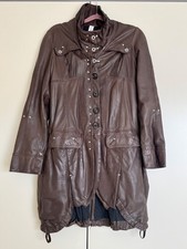 High Use Ledermantel Damen