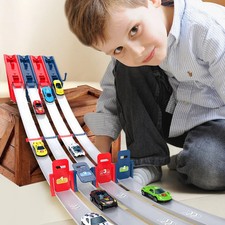 Kinderspielzeug Rennbahn Set Kunststoff interaktiv motorisiert geeignet 6-12