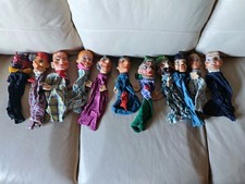 11x Alte DDR Handpuppen